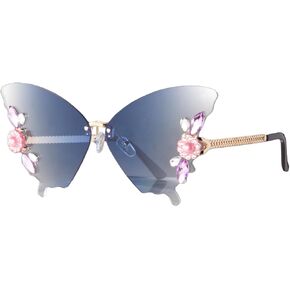 Butterfly Shaped Sunglasses with UV400 Protection Women Glasses for Party & Birthday