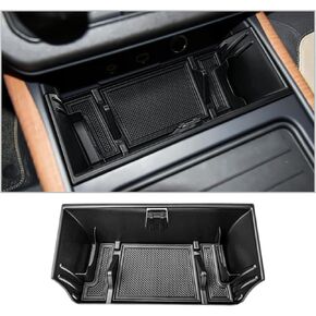 Center Console Organizer Insert Tray Compatible with Land Rover Defender 90 110 130 Accessories 2020-2024 2025, Front Center Console Interior Storage Box for 2020-2025 Defender, Glasses Shelf