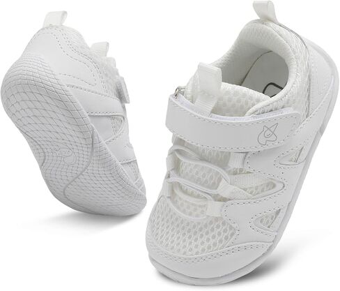 LeIsfIt Baby Shoes Boys Girls First Walking Shoes Non-Slip Toddler Shoes Breathable Sneakers Infant Shoes Crib Shoes in Kuwait