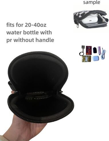 Water Bottle Bag compatible with Stanley Quencher Adventure 40oz IceFlow 20oz 30oz, Gym Accessories for Men Women,Tumbler Pack for Cards, Keys,Earphone (#2) in Saudi Arabia