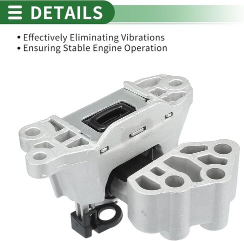 Motoforti Engine Motor Mount, Engine Mounting, for Jeep Renegade 1.4L 2016-2018, No.68329362AA, Silver Tone in Saudi Arabia