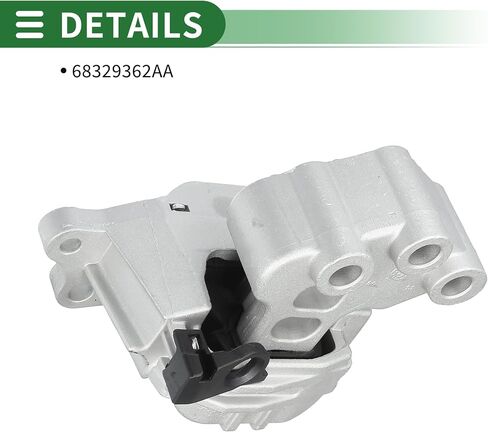 Motoforti Engine Motor Mount, Engine Mounting, for Jeep Renegade 1.4L 2016-2018, No.68329362AA, Silver Tone in Saudi Arabia