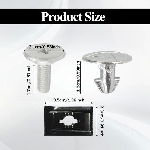 HAOBO 14PCS Engine Lower Cover Pin Screws, Engine Splash Shield Hardware Screw and Access Clip, Engine Case Guards Compatible with Honda Accord Civic, Replace #90674-TY2-A01 90105-TBA-A00 (K2-14PCS) in Kuwait