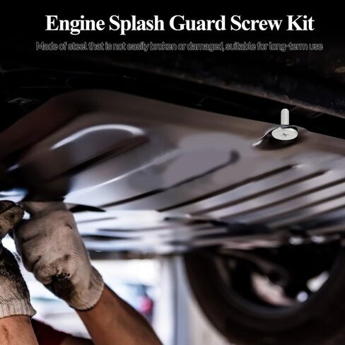 HAOBO 14PCS Engine Lower Cover Pin Screws, Engine Splash Shield Hardware Screw and Access Clip, Engine Case Guards Compatible with Honda Accord Civic, Replace #90674-TY2-A01 90105-TBA-A00 (K2-14PCS) in Kuwait