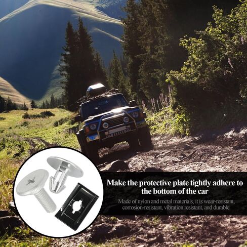 HAOBO 14PCS Engine Lower Cover Pin Screws, Engine Splash Shield Hardware Screw and Access Clip, Engine Case Guards Compatible with Honda Accord Civic, Replace #90674-TY2-A01 90105-TBA-A00 (K2-14PCS) in Kuwait