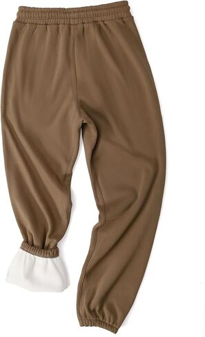 Oymyakon Men's Heavyweight Sweatpants Joggers Pants Fleece Jogger Track Pants Athletic Workout Gym Sweat Pants with Pockets in Kuwait