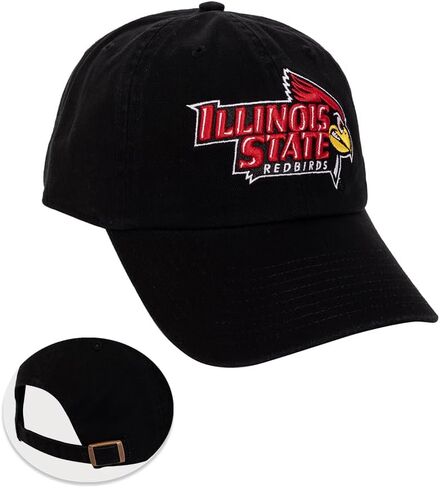 Desert Cactus Illinois State University Baseball Hat Redbirds ISU Brimmed Embroirderd Cap Adjustable Cloth Strap Adult (Style B) in Saudi Arabia