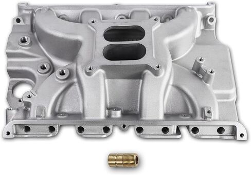 7105 R1148 Performer RPM Intake Manifold Dual Plane Compatible with Ford Big Block BBF FE V8 390 406 410 427 428 V8 Engine in Kuwait
