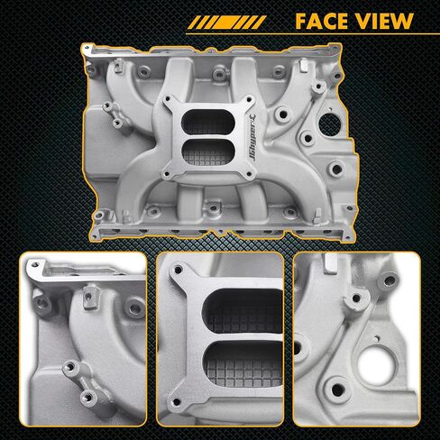7105 R1148 Performer RPM Intake Manifold Dual Plane Compatible with Ford Big Block BBF FE V8 390 406 410 427 428 V8 Engine in Kuwait