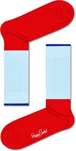 Happy Socks Premium Crew Socks, for Men and Women, made with sustainable Tencel Modal - Multicolor - size 10-13 - 4-Pack Gift Box in Saudi Arabia