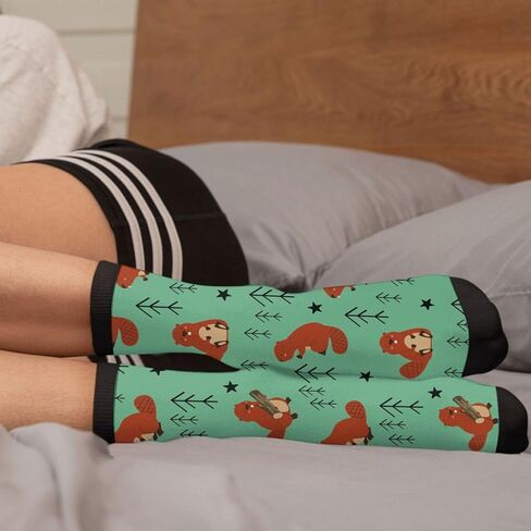 Men's Novelty Socks, Fun Casual Socks, Funny Socks Crazy Socks in Kuwait