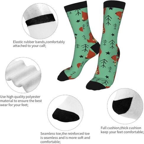Men's Novelty Socks, Fun Casual Socks, Funny Socks Crazy Socks in Kuwait