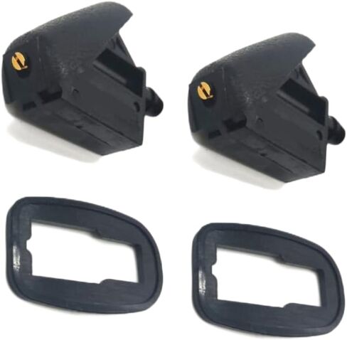 Click&Fit Windshield Washer Nozzles compatible with Tesla Model S 3 X Y from 2012 to 2023 – Wiper windscreen washer sprayers replaces 1052887-00-C, 2-Pack Non-Heated, 2-Way Adjustable in Kuwait