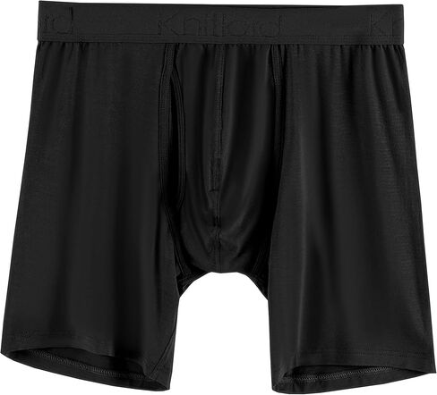 KNITLORD Men's Underwear Boxer Briefs Viscose Breathable Boxers Underwear for Man 4 Pack in Kuwait