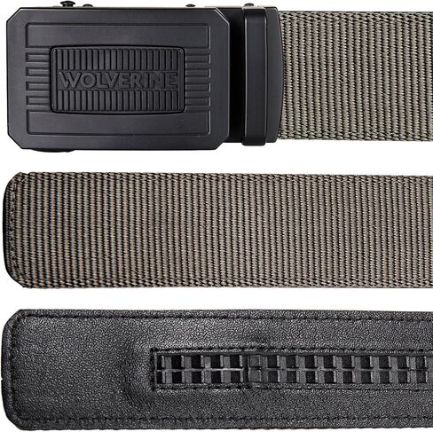 حزام عمل رجالي من WOLVERINE مصنوع من النايلون المتين بإبزيم بسقاطة مع بطانة جلدية in Kuwait