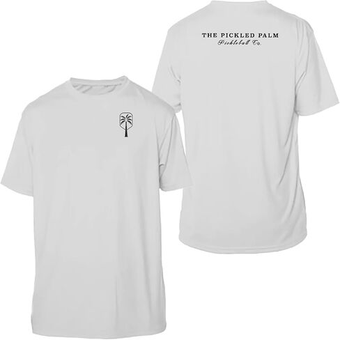 Mens Performance Short Sleeve Pickleball Shirt – Premium UV Protection, Moisture-Wicking, and Odor-Fighting Design in Saudi Arabia