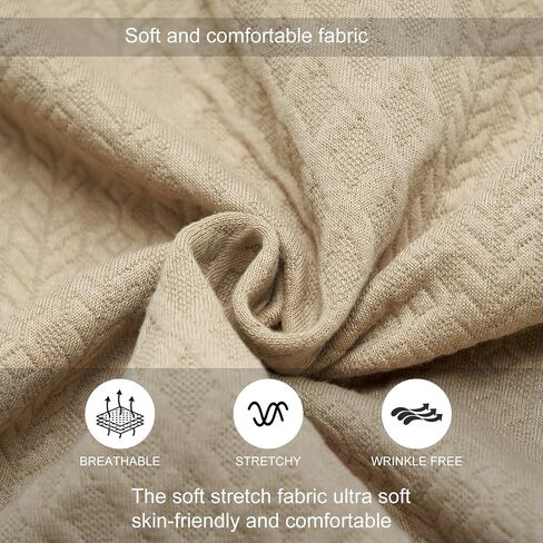 MANLUODANNI Men's Sweater Lightweight Knitted Mock Neck Button Quilted Pullover Sweaters Long Sleeve Jumper in Kuwait