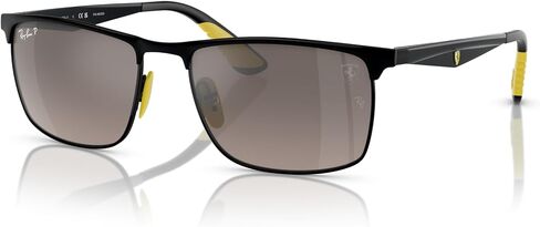 Ray-Ban Women's Rb3726m Scuderia Ferrari Collection Rectangular Sunglasses in Saudi Arabia