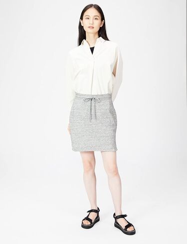 Amazon Essentials Women's Terry Cotton and Modal Drawstring Sweatshirt Skirt (Previously Daily Ritual) in Saudi Arabia