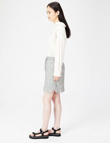 Amazon Essentials Women's Terry Cotton and Modal Drawstring Sweatshirt Skirt (Previously Daily Ritual) in Saudi Arabia