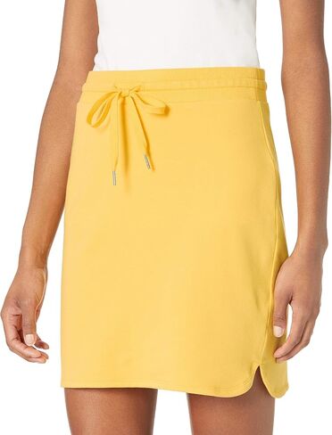 Amazon Essentials Women's Terry Cotton and Modal Drawstring Sweatshirt Skirt (Previously Daily Ritual) in Saudi Arabia
