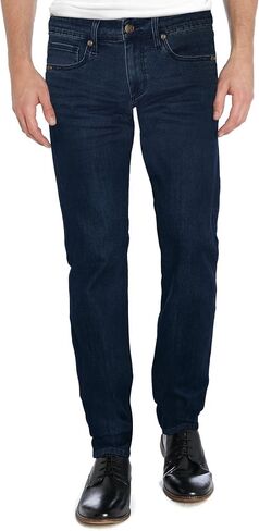 ETHANOL Mens Slim Hyper Stretch Motion Free Five Pockets Denim Pants in Kuwait
