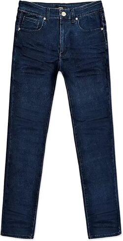 ETHANOL Mens Slim Hyper Stretch Motion Free Five Pockets Denim Pants in Kuwait