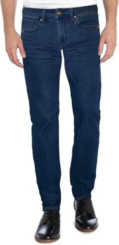 ETHANOL Mens Slim Hyper Stretch Motion Free Five Pockets Denim Pants in Kuwait