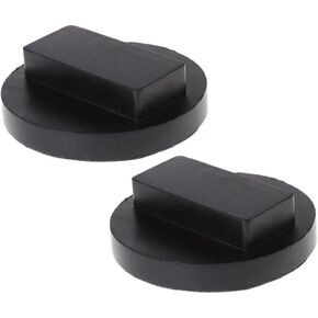 2 PCS Jack Pad Universal for BMW & Mini Jack Pad Square Black Jack Pad Frame Rail Protector Jack Pad