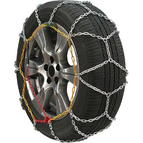 KN110 Snow Chains For Car Pickup Trucks SUV Universal Snow Tire Chains Emergency Thickening Tire Chains Tire Traction Chain, Applicable Tire Width 215 225 235 245(15" 16" 17" 18")