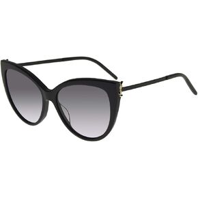 Saint Laurent Women's Feminine Sunglasses, Black/Gray, One Size