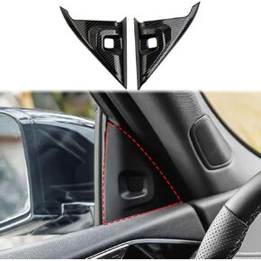 crosselec Carbon Fiber Inner Door Triangle A Pillar Cover Trims for 2022-2025 Acura MDX
