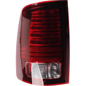Dasbecan LED Tail Lights Assembly Compatible With RAM 1500 2013-2018 RAM 2500 & 3500 2014-2018 Driver Side w/Bulbs Replaces# 68093081AB
