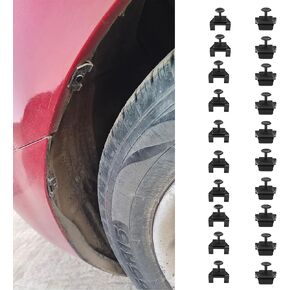 20PCS Front Fender Bumper Cover Clip Pin Kit, Car Bumper Clips, 53879-58010 47749-58010 Engine Under Cover Push-Type Retainer Clips Compatible with Toyota Lexus Tacoma Avalon Camry Corolla
