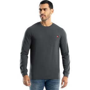 Wrangler Men's Long Sleeve Pocket T-Shirt with UPF