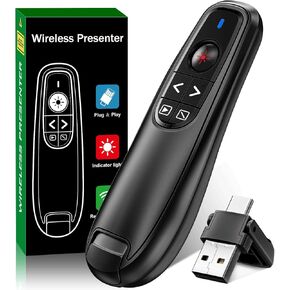 لعبة القط بمؤشر ليزر عن بعد للعرض التقديمي، جهاز عرض لاسلكي عن بعد، جهاز تحكم USB لعروض PowerPoint التقديمية، جهاز تحكم عن بعد PPT مع مؤشر ليزر الضوء الأحمر للقطط والكلاب