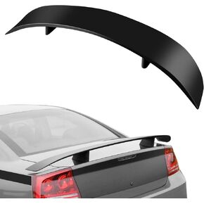 SCITOO Spoiler Wing Fits for 2006-2010 for Dodge Charger Matte Black Factory Style Rear Trunk Spoiler Wing
