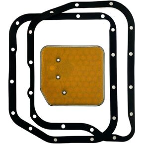 Automatic Transmission Filter and Gasket kit Compatible with 1980-2002 Grand Cherokee Comanche Wagoneer Wrangler, 1978-1999 Dakota Ram 1500 2500 3500 Aspen charger Replace 3515996 3515997