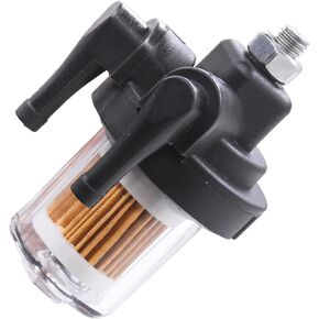 61N-24560-00-00 Fuel Filter for Yamaha Outboard Motor 9.9HP 15HP 20HP 25HP 30HP 40HP 55HP 48HP 50HP 55HP 60HP 70HP 75HP 90HP Yamaha 150 115 2 4 Stroke Marine Boat Fuel Filter - Replace Sierra 18-79910