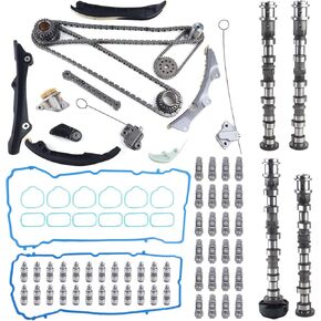5184352AF Engine Timing Chain Camshafts Kit w/Rockers Arm Lifters Fit For 2011-2016 Jeep Grand Cherokee/Wrangler,Dodge Charger/Durango/Challenger,Ram 1500,Chrysler 200/300, 3.6L V6 pentastar engine