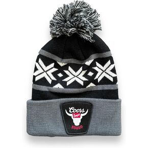Colorado Limited Intended for Coors Banquet Rodeo Pom Beanie for Men and Women - Warm and Cozy Hats