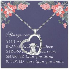 FEELMEM Highland Cow Gift I Love You Forever Cowgirl Pendant Necklace Scottish Highland Cattle Gift For Highland Cow Lover