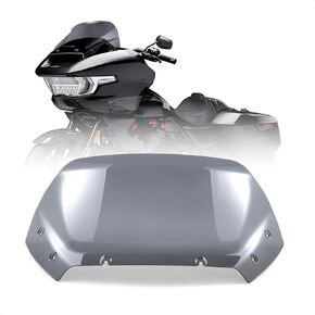 11.5" Wave Windshield Windscreen Wind Splitter Compatible for Harley CVO Road Glide FLTRXSE, CVO Road Glide ST FLTRXSTSE, Road Glide FLTRX 2024 for CVO Road Glide FLTRXSE 2023 (Dark Smoke)