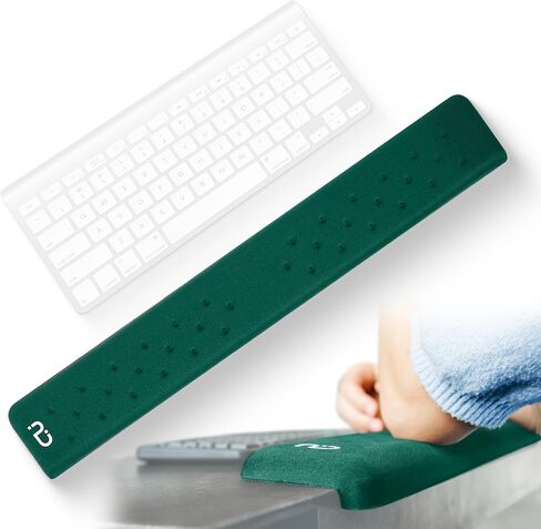 EdgeRest PostureUp L-Shaped Desk Long Wrist Rest Elbow, Forearm & Wrist Comfort Support for Table or Desk Edge, Non-Slip, Memory Foam Padding, Ergonomic Design for Extended Work, Universal Fit, Black in Saudi Arabia