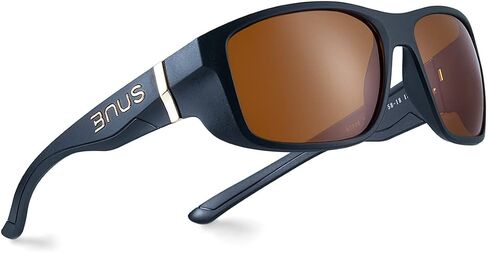 Bnus High contrast polarized sunglasses Enhancing Reds, Greens, and Blues great for fishing and golf in Saudi Arabia