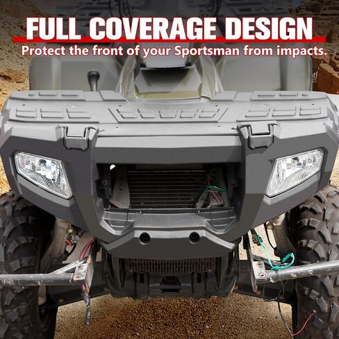 واقي ممتص الصدمات الأمامي A & UTV PRO لـ Polaris Sportsman 500 700 800 X2 Touring 2006-2010، ملحقات حماية فرشاة اللفافة الأمامية، استبدل OEM # 2633527-070، 2633271-070، 2633520-070، 5437086-070 in Saudi Arabia