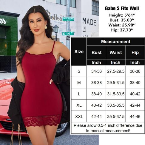 Avidlove Nightgowns for Women Sexy Lace Trim Mini Slip Dress Modal Sleepwear Babydoll Lingerie Nightdress in Saudi Arabia