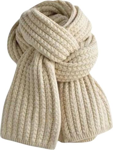 Warm Winter Scarf, Long Knit Stylish, Thick and Chunky Fashionable Scarf in Saudi Arabia