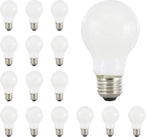SYLVANIA LED TruWave Natural Series A19 Light Bulb, 75W Equivalent, Efficient 11W, Medium Base, 1100 Lumens. Dimmable, Frosted 5000K Daylight - 6 Pack (40819), Soft White in Saudi Arabia