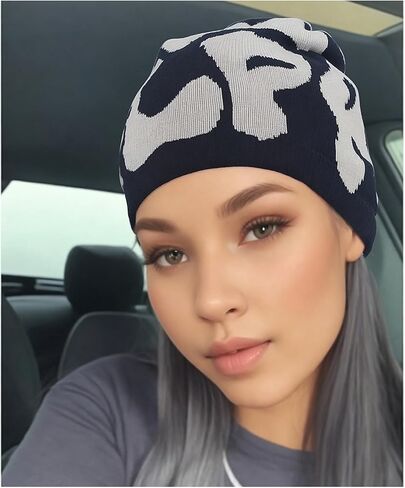 Graphic MEA Y2k Beanie Women Men, Ideal Gift Winter Culpa Knit Hat in Saudi Arabia